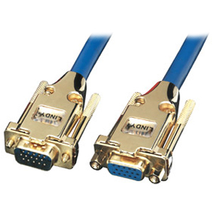 LINDY Premium Gold Monitor Extension Video Cable