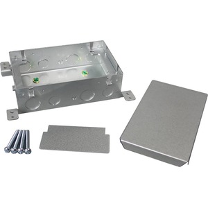 Wiremold 880M2 - Omnibox Series Shallow Steel Floor Box