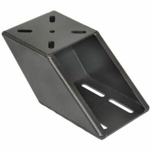 Havis Mounting Bracket for Telescoping Pole, Mounting Base - Black - TAA Compliant