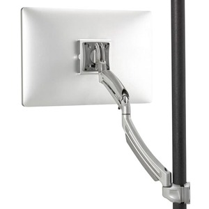 Chief Kontour Single Monitor Arm Pole Mount - For Displays 10-30" - Silver