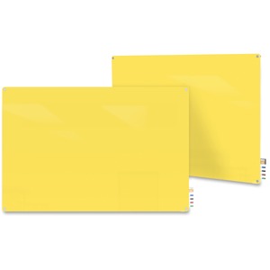 3'X4' Magnglass Radiuscrnrs Yellow Mbd,4 Magnets,4 Mkrs,Ersr