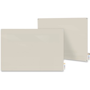 3'X4' Magnglass Radiuscrnrs Gray Mkbd,4 Magnets,4 Mkrs,Ersr