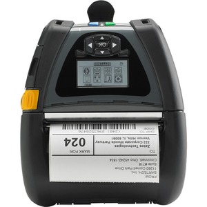 Zebra QLn420 Mobile Direct Thermal Printer - Monochrome - Portable - Label Print - USB - Serial - Bluetooth - Battery Included