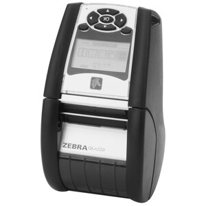 Zebra QLn220 Mobile Direct Thermal Printer - Monochrome - Portable - Label Print - USB - Serial - Wireless LAN - Battery Included