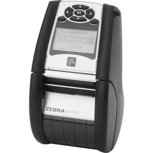 Zebra QLn220 Mobile Direct Thermal Printer - Monochrome - Portable - Label Print - USB - Serial - Bluetooth - Battery Included