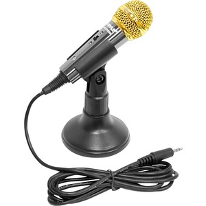 Pyle PMIKC20BK Wired Electret Condenser Microphone - Black