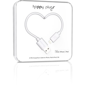 Happy Plugs Charge/Sync Cable White