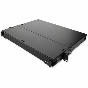 AddOn 19-inch Slide-Out Patch Panel 1U Chassis with 3 Open Cassette Bays