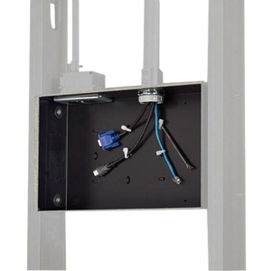 Chief Proximity In-Wall Storage Box - Compatible with Thinstall and Fusion Wall Mounts - Black