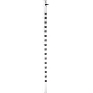 Black Box Vertical Rackmount Power Strip - 120VAC, 15A, 5-15R, 16-Outlet, 15-ft. NEMA 5-15P Cord