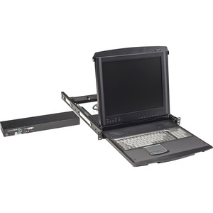 Black Box ServView 17" LCD Console Drawer with 1-Port CATx KVM Switch