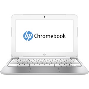 HP Chromebook 11-2000 11-2010nr 11.6" Chromebook - HD - 1366 x 768 - ARM Cortex A15 Dual-core (2 Core) 1.70 GHz - 2 GB Total RAM - 16 GB Flash Memory - Snow White, Anodized Silver