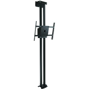 Peerless-AV Modular MOD-FW2KIT300-B Floor Mount for Flat Panel Display, Projector - Black, Chrome