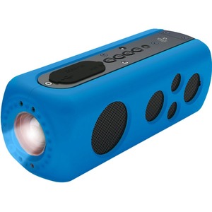 Pyle SoundBox Splash 2 PWPBT75BL Portable Bluetooth Speaker System - 3 W RMS - Blue