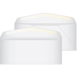 Envelopes, No 9, 3.88X9.88 , Regular,Side-Seam, 500/Bx, White