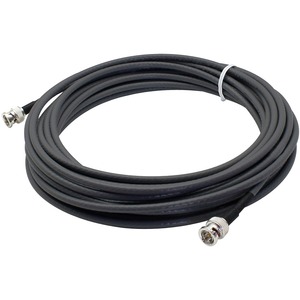 AddOn 32.8ft BNC (Male) to BNC (Male) Black Coaxial Simplex PVC Copper Patch Cable