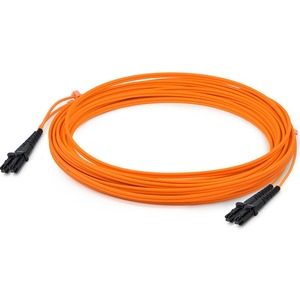 AddOn 1m MT-RJ (Male) to MT-RJ (Male) Orange OM1 Duplex Fiber OFNR (Riser-Rated) Patch Cable