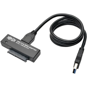 Tripp Lite USB 3.0 SuperSpeed to SATA III Adapter for 2.5 in. to 3.5 in. SATA Hard Drives