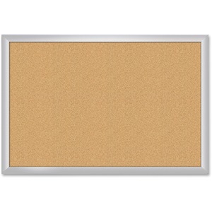 Cork Board, 36x48 , Aluminum Frame/Cork