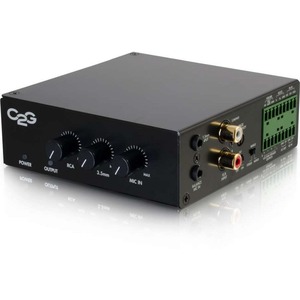 C2G 50W Audio Amplifier - Plenum Rated - 8 Ohm