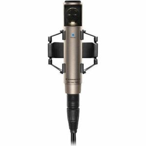 Sennheiser MKH 800 TWIN Condenser, Dynamic Microphone for Studio, Recording, Monitoring - Nickel