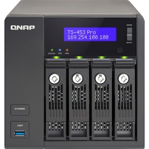 QNAP TS-453 Pro (8GB RAM version) 4-Bay Professional-grade NAS
