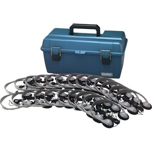 Hamilton Buhl Lab Pack, 24 HA2 Personal Headphones in a Carry Case