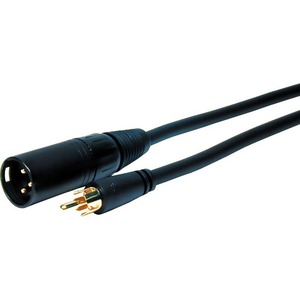 Comprehensive Standard Series XLR Plug to RCA Plug Audio Cable 6ft