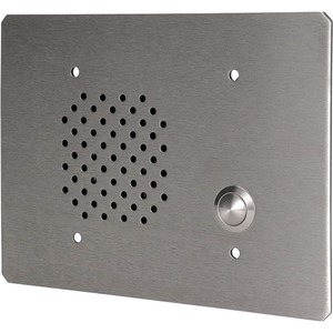 Quam 3-Gang Call-In Station, Vandal Resistant, Stainless Steel