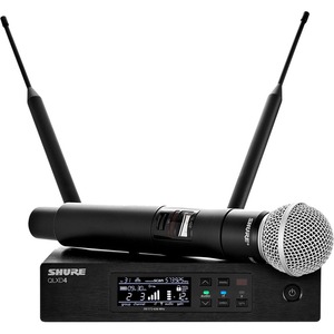 Shure QLXD24/SM58 System with QLXD2/SM58 Handheld Transmitter