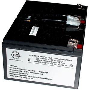 BTI Replacement Battery RBC6 for APC - UPS Battery - Lead Acid