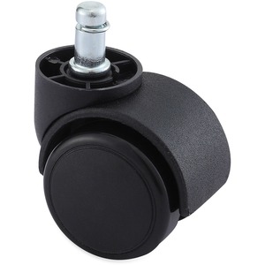 Lorell Soft Wheel Oversized Neck Brake Casters