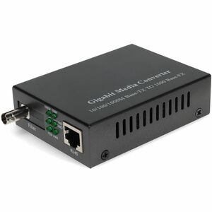 AddOn 10/100/10/100/1000Base-TX(RJ-45) to 1000Base-BXD(ST) BiDi SMF 1550nmTX/1490nmRX 60km Media Converter