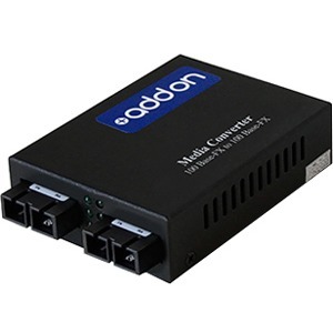 AddOn 1000Base-SX(SC) to 1000Base-LX(SC) MMF/SMF 850nm/1310nm 550m/40km Media Converter