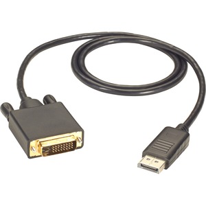 Black Box DisplayPort to DVI Cable - Male/Male, 10-ft.