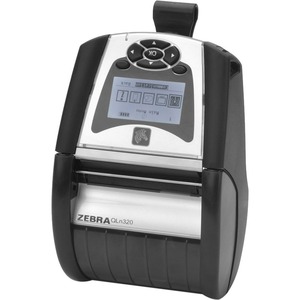 Zebra QLn320 Mobile Direct Thermal Printer - Monochrome - Portable - Label Print - Ethernet - USB - Serial - Bluetooth - Battery Included