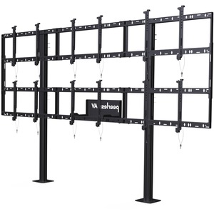 Peerless-AV Modular Video Wall Pedestal Mount 3x2 Configuration For 46" to 55" Displays