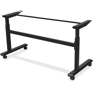 MooreCo Height-adjustable Sit/Stand Flipper Table