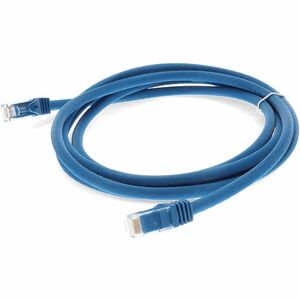 AddOn 10-pack of 3ft RJ-45 (Male) to RJ-45 (Male) Blue Cat6A UTP PVC Copper Patch Cables