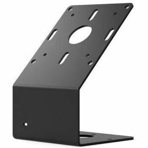 Tablet Kiosk Stand , 45' Bracket , Table or Wall Mount Kiosk - Black