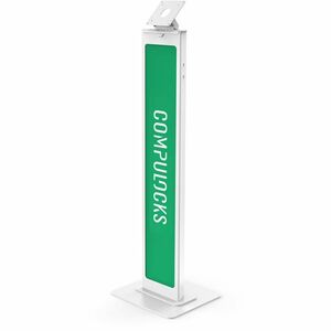 Tablet Floor Stand Branded Mount BrandME - White