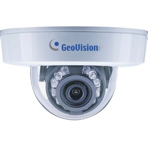 GeoVision Target GV-EFD1100-2F 1.3 Megapixel HD Network Camera - Color, Monochrome - Dome