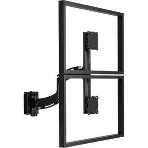 Chief KONTOUR K4S120B Wall Mount for Flat Panel Display - Black