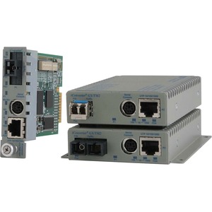 Omnitron Systems 10/100/1000BASE-T UTP to 1000BASE-X Media Converter and Network Interface Device