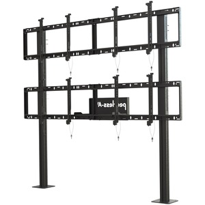 Peerless-AV Floor Mount for Flat Panel Display - Black