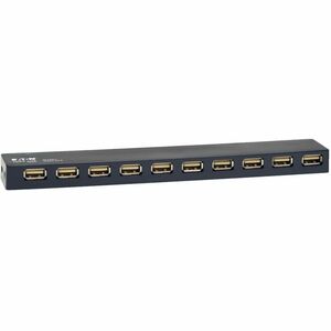 Tripp Lite 10-Port USB 2.0 Mobile Hi-Speed Hub Notebook Laptop Bus Power AC