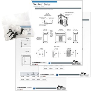 Middle Atlantic TechPed Series Woodworker Kit