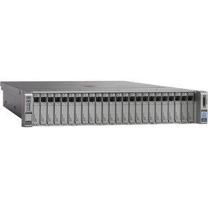 Cisco C240 M4 2U Rack Server - Intel Xeon E5-2670 v3 2.30 GHz - 128 GB RAM - 12Gb/s SAS, Serial ATA Controller