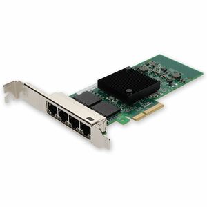 AddOn IBM 90Y9352 Comparable 10/100/1000Mbs Quad Open RJ-45 Port 100m PCIe x4 Network Interface Card