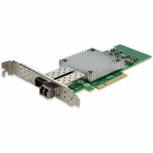 AddOn QLogic QLE3242-LR-CK Comparable 10Gbs Dual SFP+ Port 10km Network Interface Card with 2 10GBase-LR SFP+ Transceivers